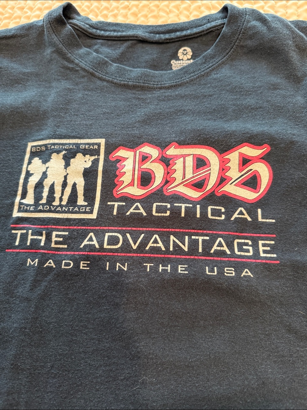 BDS Tactical Men's Black Short Sleeve Logo Tee